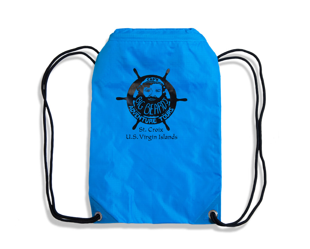 Big Beard Waterproof Drawstring Backpack