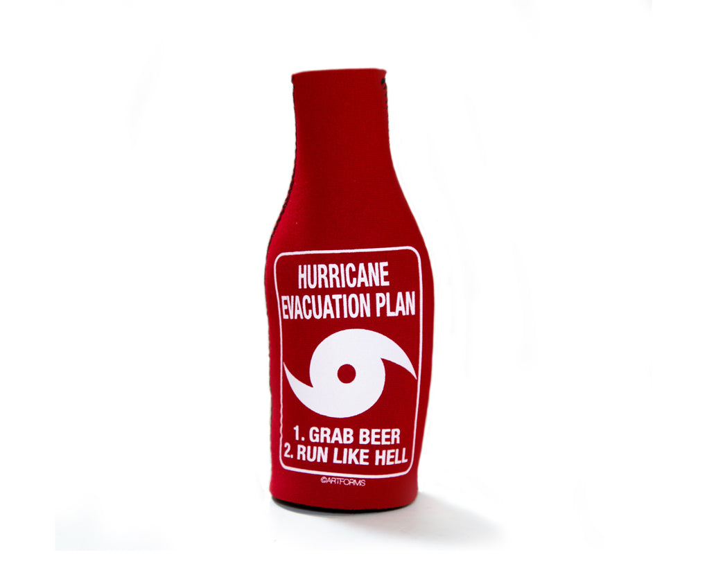 Hurricane Bottle Koozie